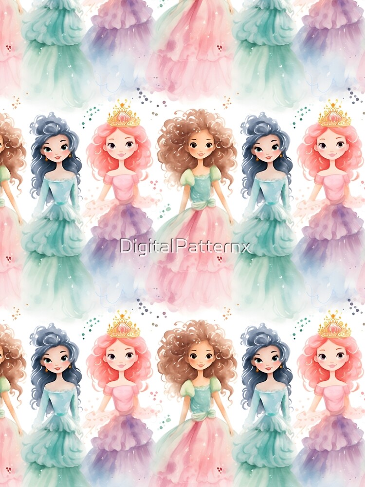Thumbnail 5 of 5, A-Line Dress, Princesses Pattern 23 designed and sold by DigitalPatternx.