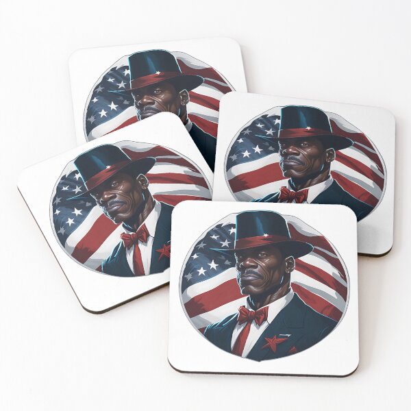Item preview, Independence Day in USA with Uncle Sam symbolic Logo on T-Shirt. designed and sold by athurbubble.