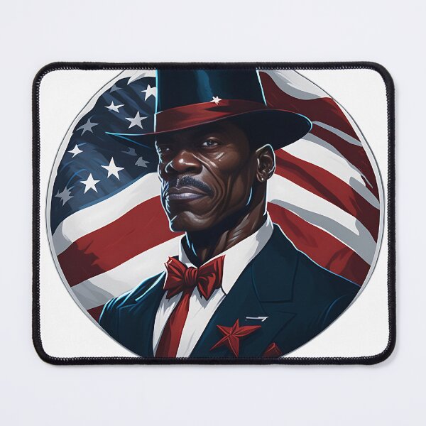 Item preview, Independence Day in USA with Uncle Sam symbolic Logo on T-Shirt. designed and sold by athurbubble.