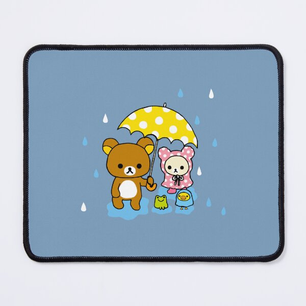 Item preview, Rilakkuma And Korilakkuma In The Rain designed and sold by GemmaSk.