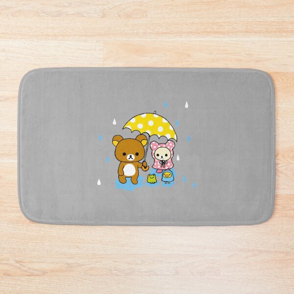 Item preview, Rilakkuma And Korilakkuma In The Rain designed and sold by GemmaSk.