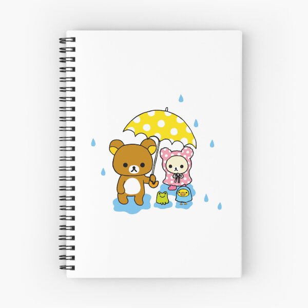 Item preview, Rilakkuma And Korilakkuma In The Rain designed and sold by GemmaSk.