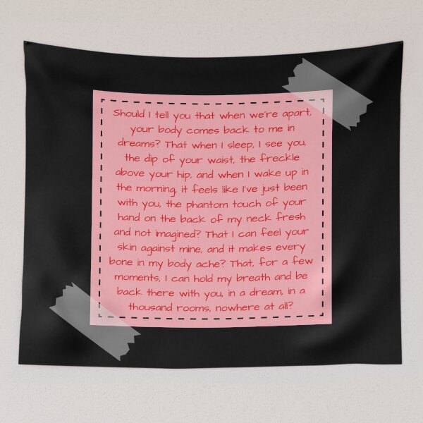 Item preview, Red, White, and Royal Blue quote note designed and sold by broadwaygirl142.