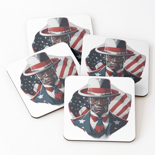 Item preview, Independence Day in USA with Uncle Sam symbolic Logo on T-Shirt. designed and sold by athurbubble.