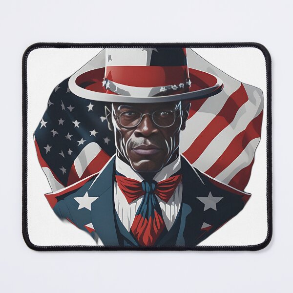 Item preview, Independence Day in USA with Uncle Sam symbolic Logo on T-Shirt. designed and sold by athurbubble.