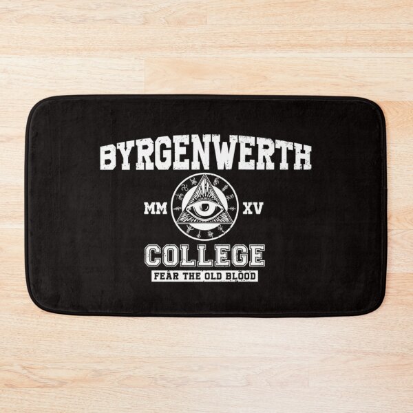 Item preview, Byrgenwerth College White Text designed and sold by MELIAIAMOND.