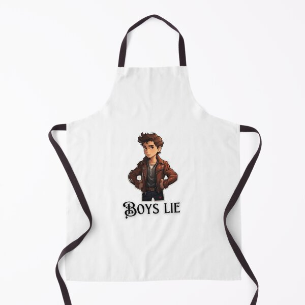 Item preview, Boys Lie boy with brown hair and brown jacket on designed and sold by gardnerdicki.