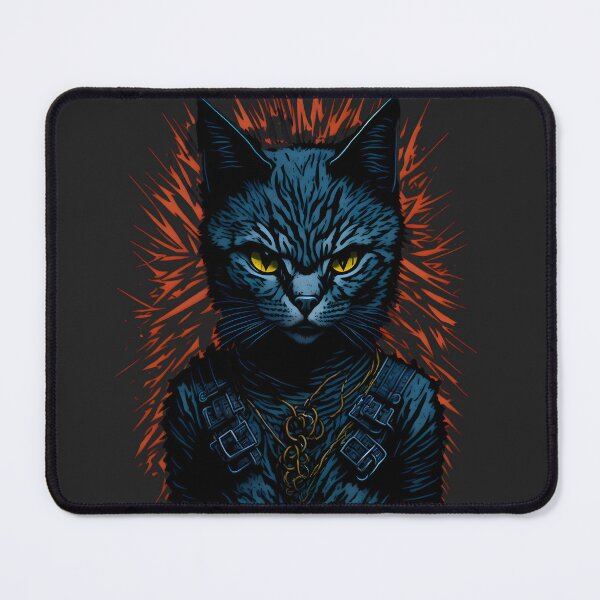 Item preview, Punk Funk Cute Cat Design designed and sold by MoxieVibe.