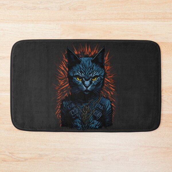 Item preview, Punk Funk Cute Cat Design designed and sold by MoxieVibe.