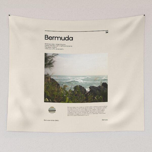 Item preview, Visit Bermuda (Travel poster) designed and sold by RabbitK.