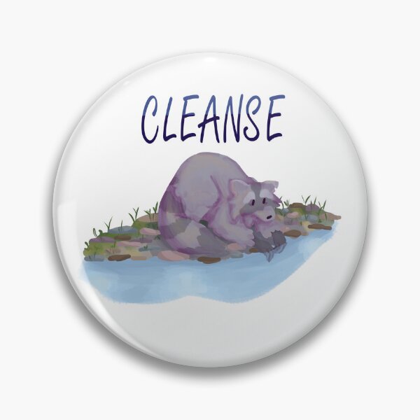 Item preview, Cleanse raccoon designed and sold by BridgeDraws.