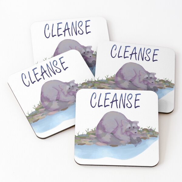 Item preview, Cleanse raccoon designed and sold by BridgeDraws.