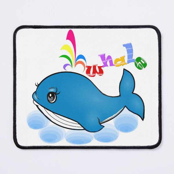Item preview, to be a footloose and fancy-free whale  designed and sold by Shirley cute art .