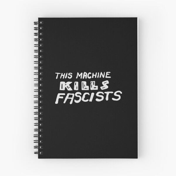 Item preview, THIS MACHINE KILLS FASCISTS - White Text designed and sold by ruxpgenwq7.
