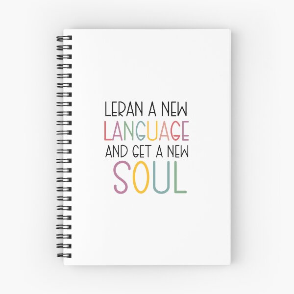 Item preview, Learn a new language  designed and sold by Keepsie Archives by SMA.