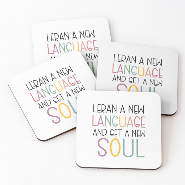Item preview, Learn a new language  designed and sold by Keepsie Archives by SMA.