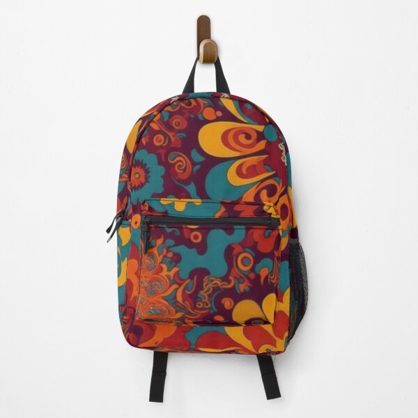 Item preview, Flower Power Colourful Flower Pattern designed and sold by druidwolfart.