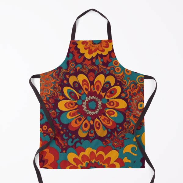 Item preview, Flower Power Colourful Flower Pattern designed and sold by druidwolfart.