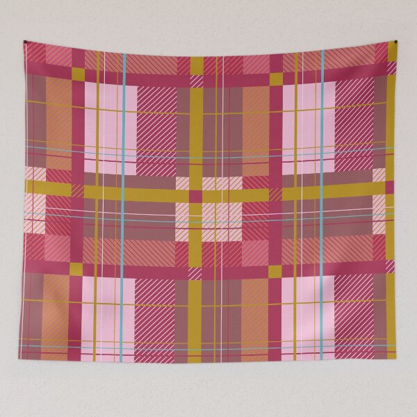 Item preview, Rose Gold Preppy Plaid - XL designed and sold by page-of-wands.