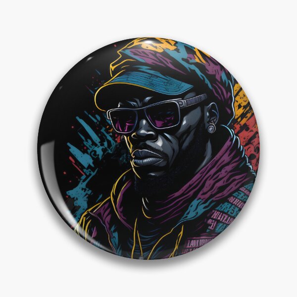 Item preview, Hip Hop Colorful Graffiti Design designed and sold by MoxieVibe.