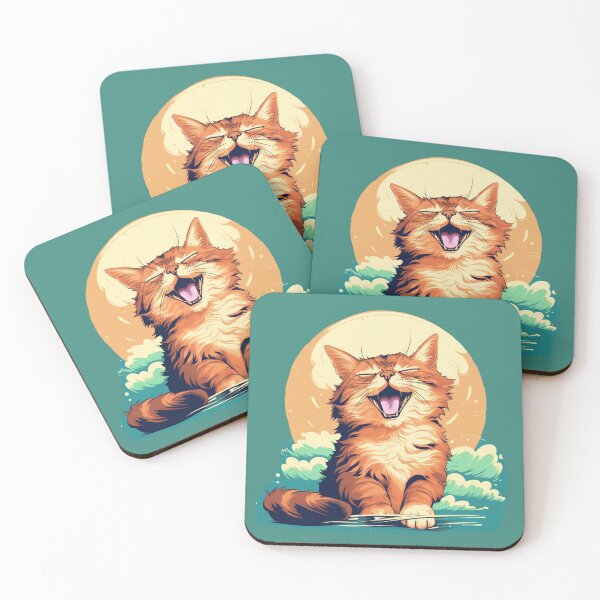 Item preview, Laughing Cat designed and sold by Myra365Art.