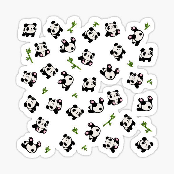Item preview, Panda pattern designed and sold by ValentinaHramov.