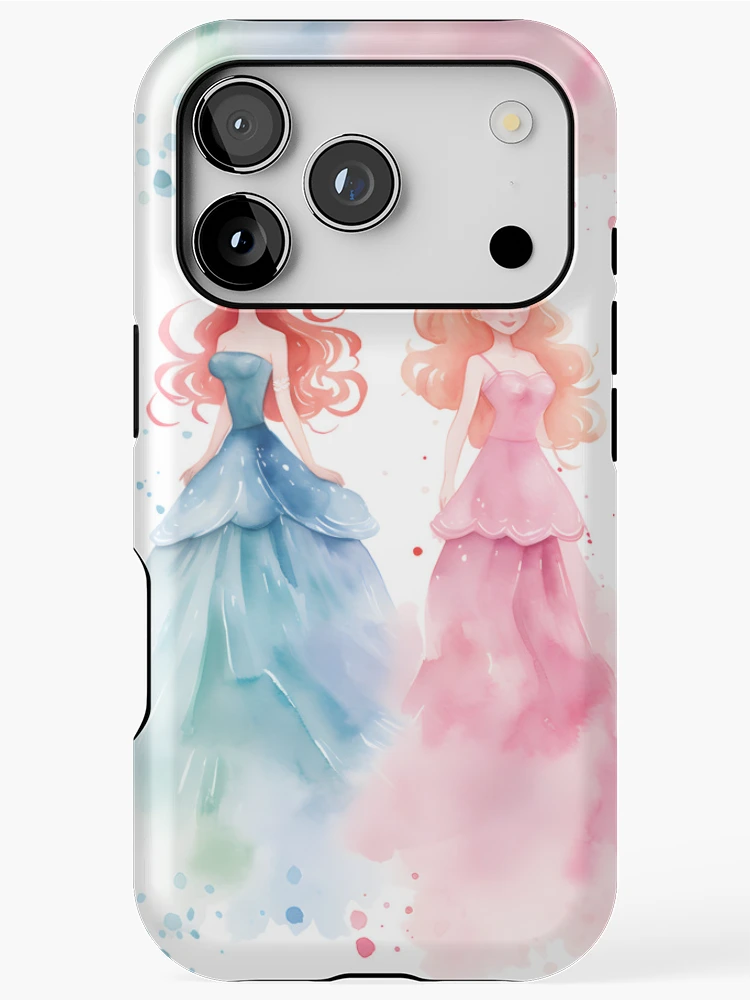 Thumbnail 1 of 4, iPhone Case, Princesses Pattern 25 designed and sold by DigitalPatternx.