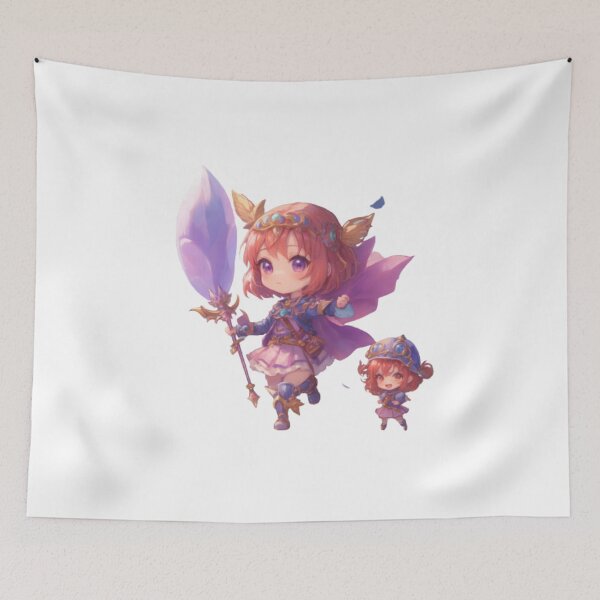 Item preview, Chibi Fantasy Quest - No background designed and sold by positivVibesArt.