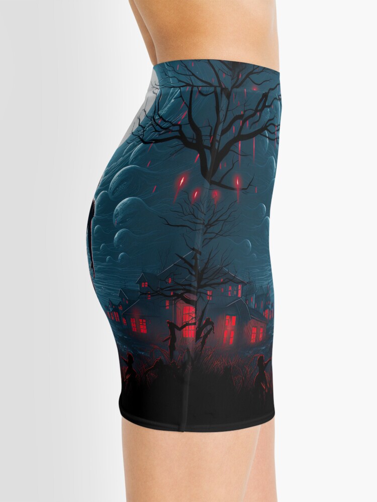 Thumbnail 2 of 4, Mini Skirt, Stranger Things shirt designed and sold by LLartstation.