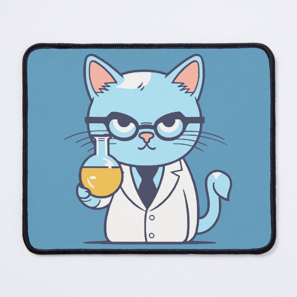 Item preview, Scientist Cat designed and sold by Amir Faysal.