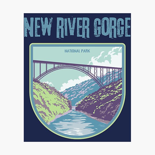 Item preview, New River Gorge National Park designed and sold by soulfulprintss8.