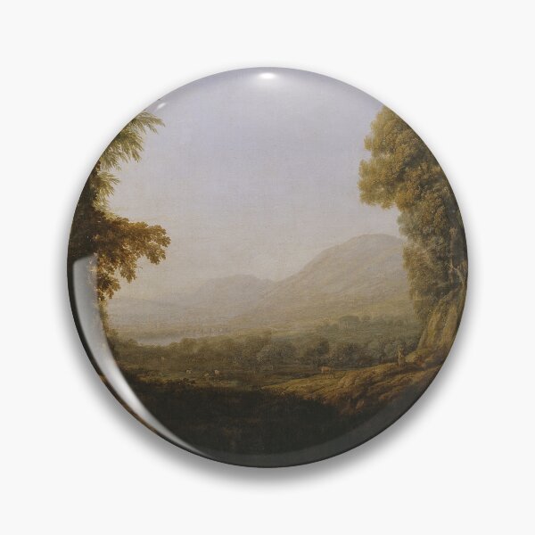 Item preview, Landscape with Saint Mary of Cervelló (Claude Lorrain) designed and sold by ArtHistorical.
