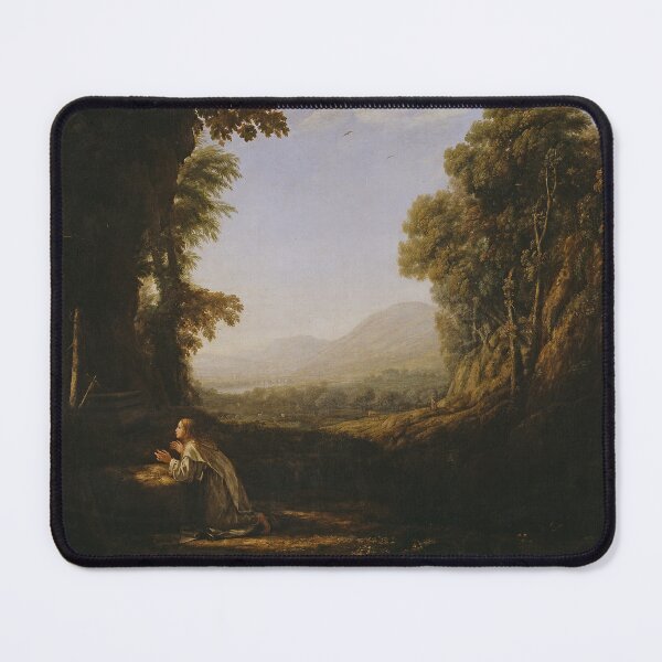 Item preview, Landscape with Saint Mary of Cervelló (Claude Lorrain) designed and sold by ArtHistorical.