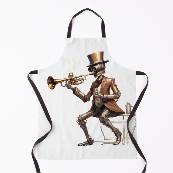 Item preview, Steam Powered Jazz Cafe Band Trumpet designed and sold by SteamJazzCafe.