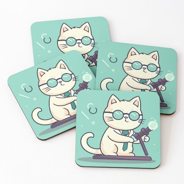 Item preview, Scientist Cat designed and sold by Amir Faysal.