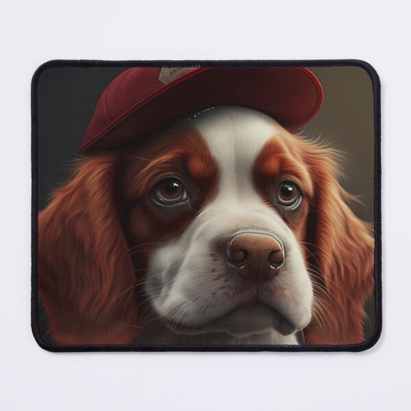 Item preview, Cute Dog in Red Hat 2 Active designed and sold by therese-baskin.