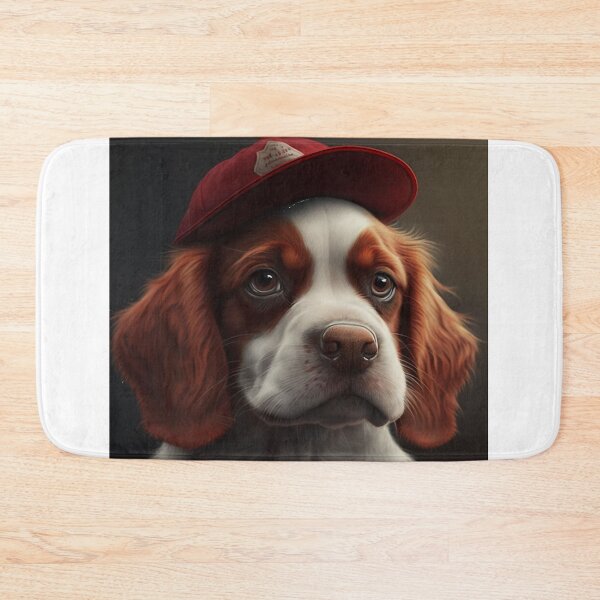 Item preview, Cute Dog in Red Hat 2 Active designed and sold by therese-baskin.