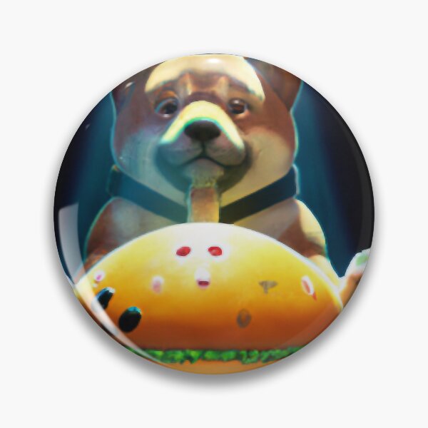 Item preview, Dog telling your future by reading hamburgers designed and sold by therese-baskin.