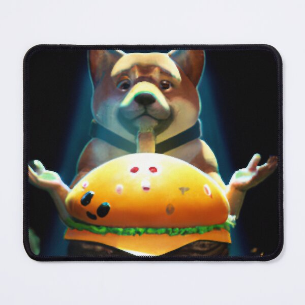 Item preview, Dog telling your future by reading hamburgers designed and sold by therese-baskin.