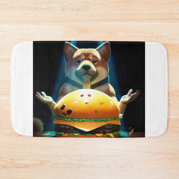 Item preview, Dog telling your future by reading hamburgers designed and sold by therese-baskin.