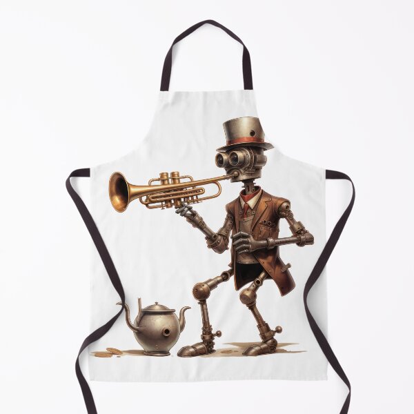 Item preview, Steam Powered Jazz Cafe Band Trumpet designed and sold by SteamJazzCafe.