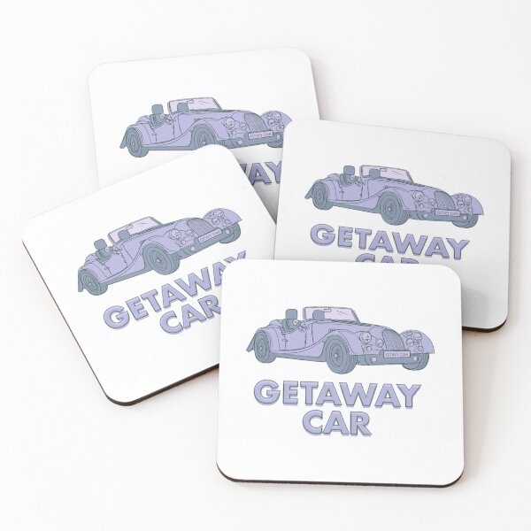 Item preview, Getaway car blue designed and sold by michaelstanton.