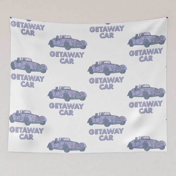 Item preview, Getaway car blue designed and sold by michaelstanton.