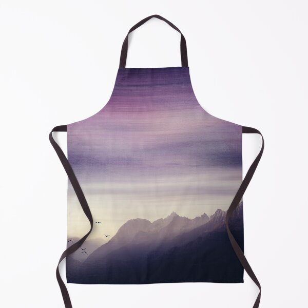 Item preview, Purple Mountains - Alps in Morning Mist designed and sold by Dyrk Wyst Redbubble Shop.