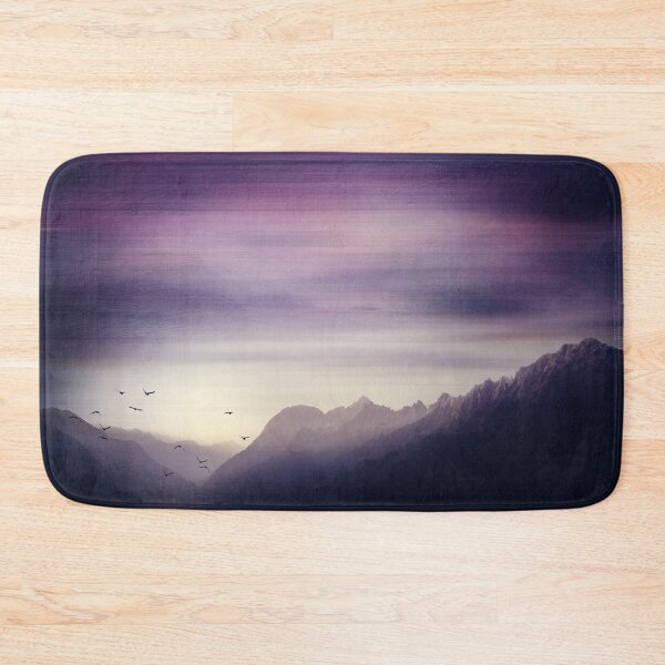 Item preview, Purple Mountains - Alps in Morning Mist designed and sold by Dyrk Wyst Redbubble Shop.