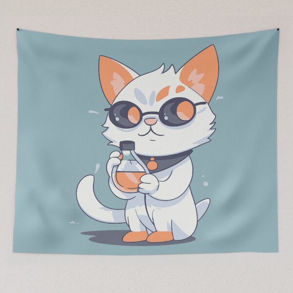Item preview, Scientist Cat designed and sold by Amir Faysal.