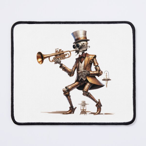 Item preview, Steam Powered Jazz Cafe Band Trumpet designed and sold by SteamJazzCafe.