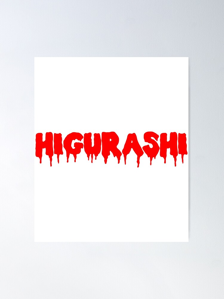 Higurashi no Naku Koro ni Sotsu Poster for Sale by Bothaina
