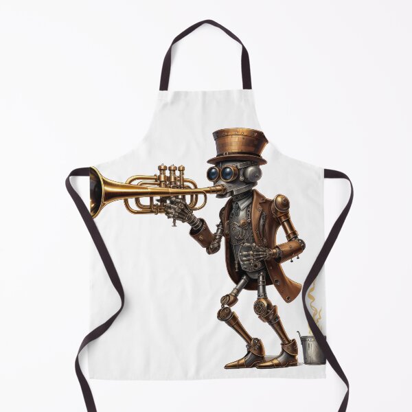 Item preview, Steam Powered Jazz Cafe Band Trumpet designed and sold by SteamJazzCafe.