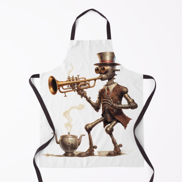 Item preview, Steam Powered Jazz Cafe Band Trumpet designed and sold by SteamJazzCafe.